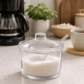 Acrylic Sugar Pot with Spoon | Full House Lebanon