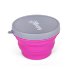 Collapsible Silicone Bowl - Medium, Pink | Full House Lebanon