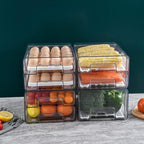 Acrylic Drawer Fridge Organizer - 1 LAYER WITH DRAINER | Full House Lebanon