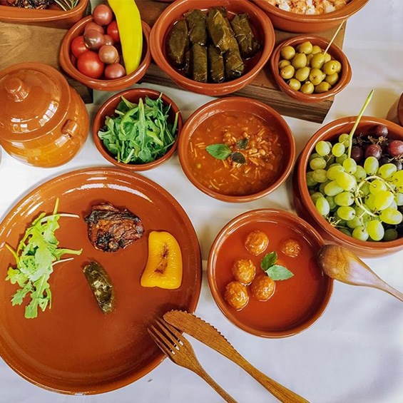 Corzana Pottery Plate | Full House Lebanon