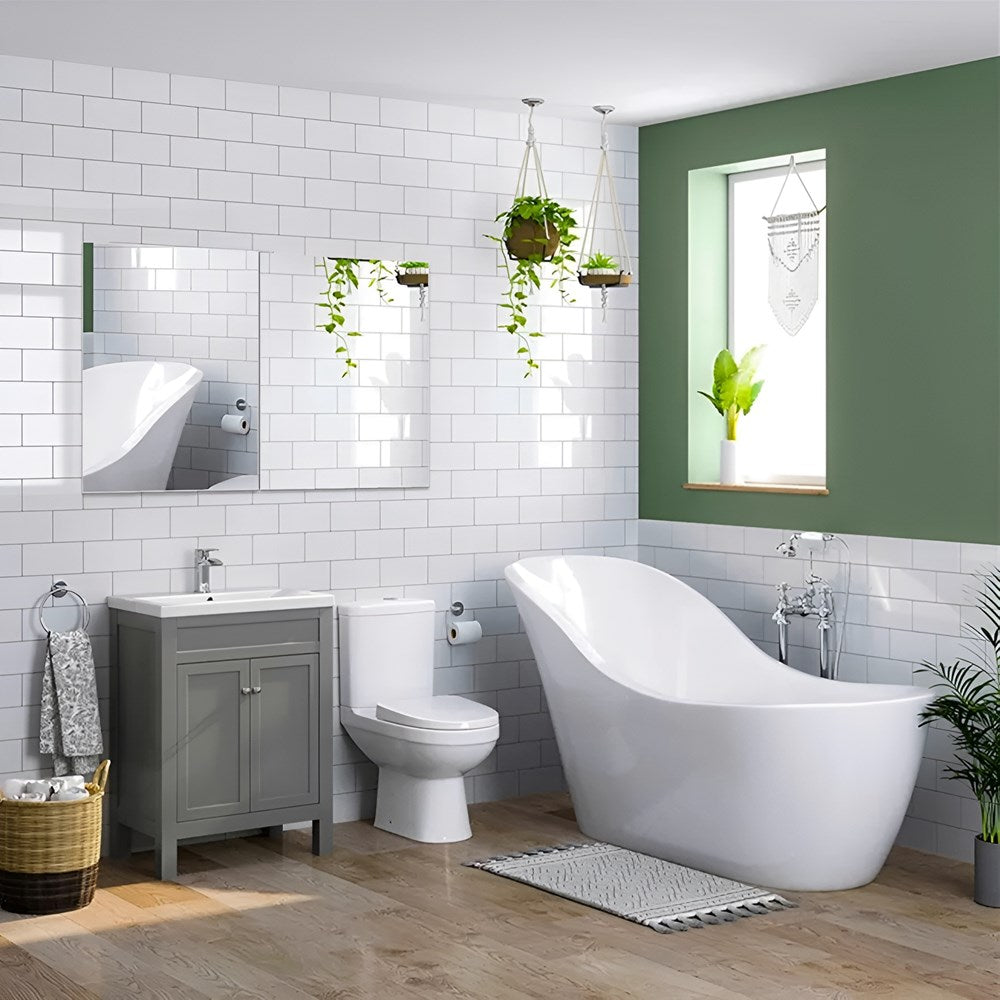 Self Adhesive Non Glass Rectangular Mirror | Full House Lebanon