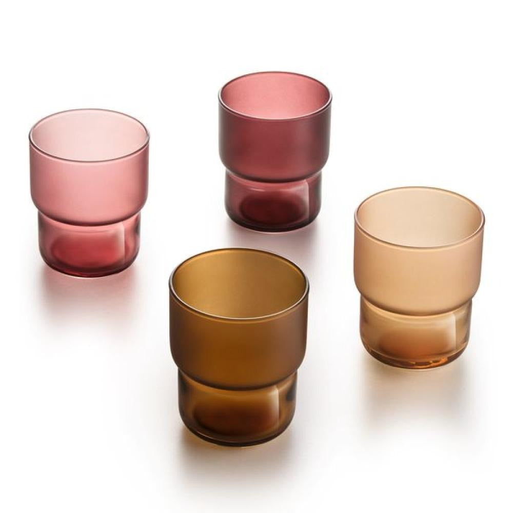 Luminarc Shiny  Tinted Gass cups | Full House Lebanon