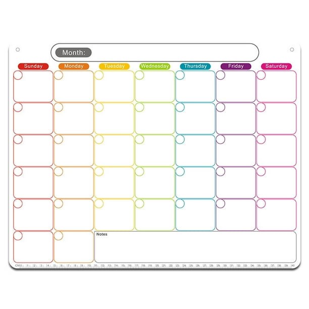 Magnetic Monthly Calendar | Full House Lebanon