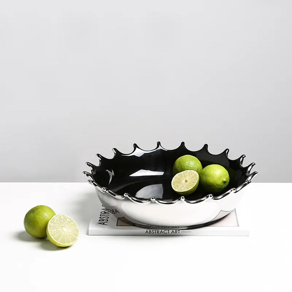 Ripple-Edge Decorative Bowl | Full House Lebanon
