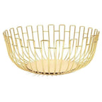 Gold Metal Fruit Basket | Full House Lebanon