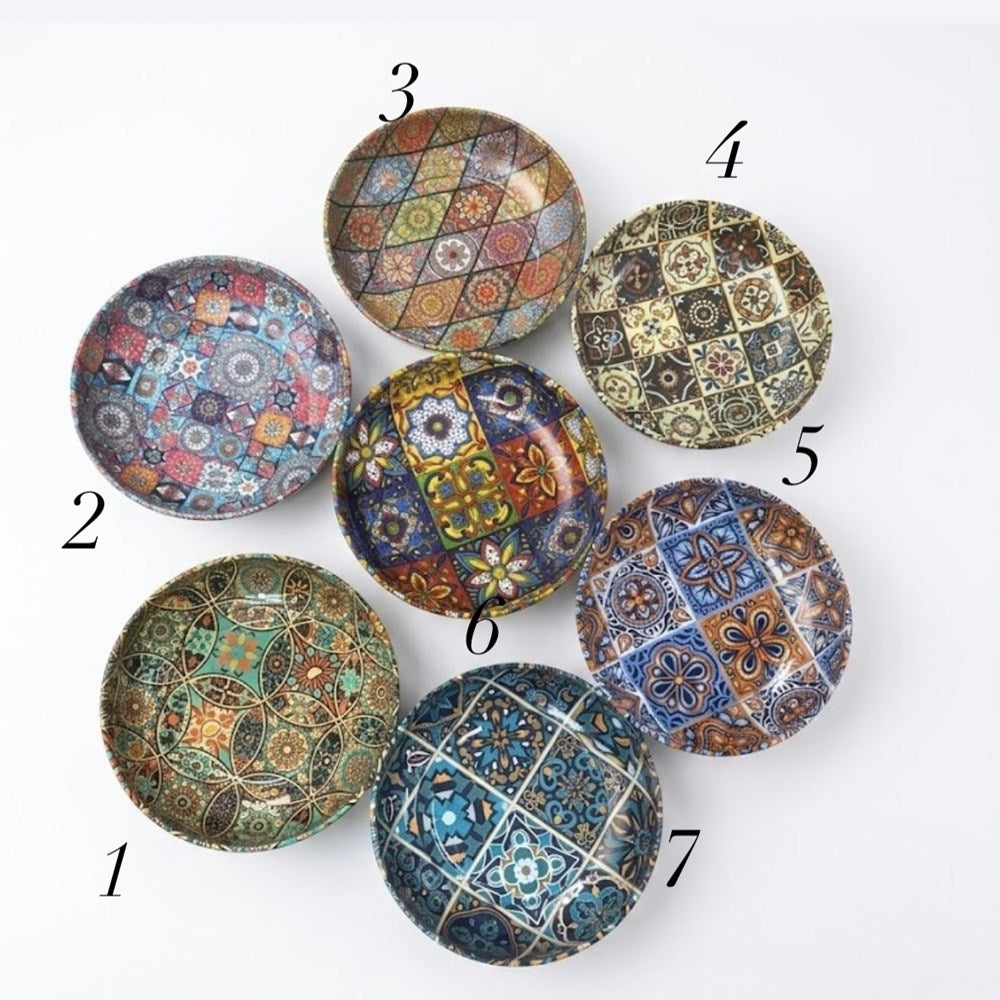 Large Printed Metal Bowl | Full House Lebanon