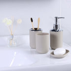 Beige Bathroom Accessories - Soap Dispenser | Full House Lebanon