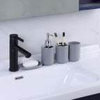 Grey Bathroom Accessories - Toothbrush Holder | Full House Lebanon