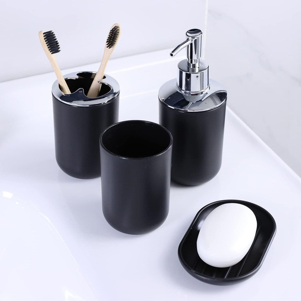 Black Bathroom Accessories - Cup | Full House Lebanon