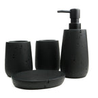 Black Matte Bathroom Accessories - Soap Dish | Full House Lebanon