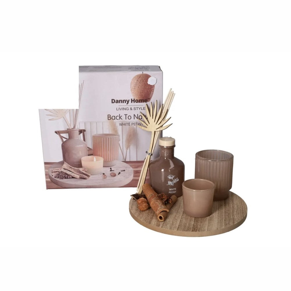 White Peony Aroma Set | Full House Lebanon