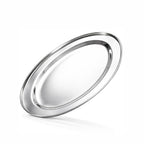 Stainless Steel Oval Serving Tray