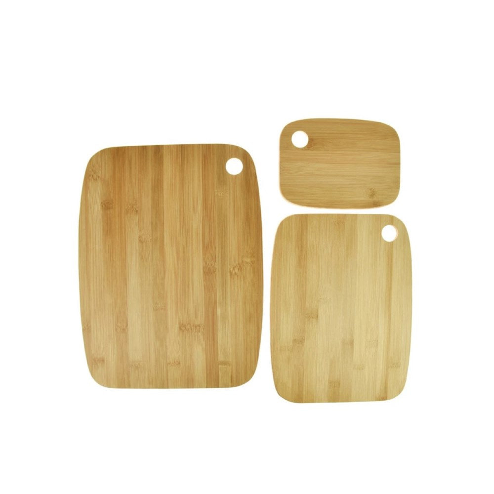 Bamboo Cutting  Board Set (3 Pcs ) | Full House Lebanon