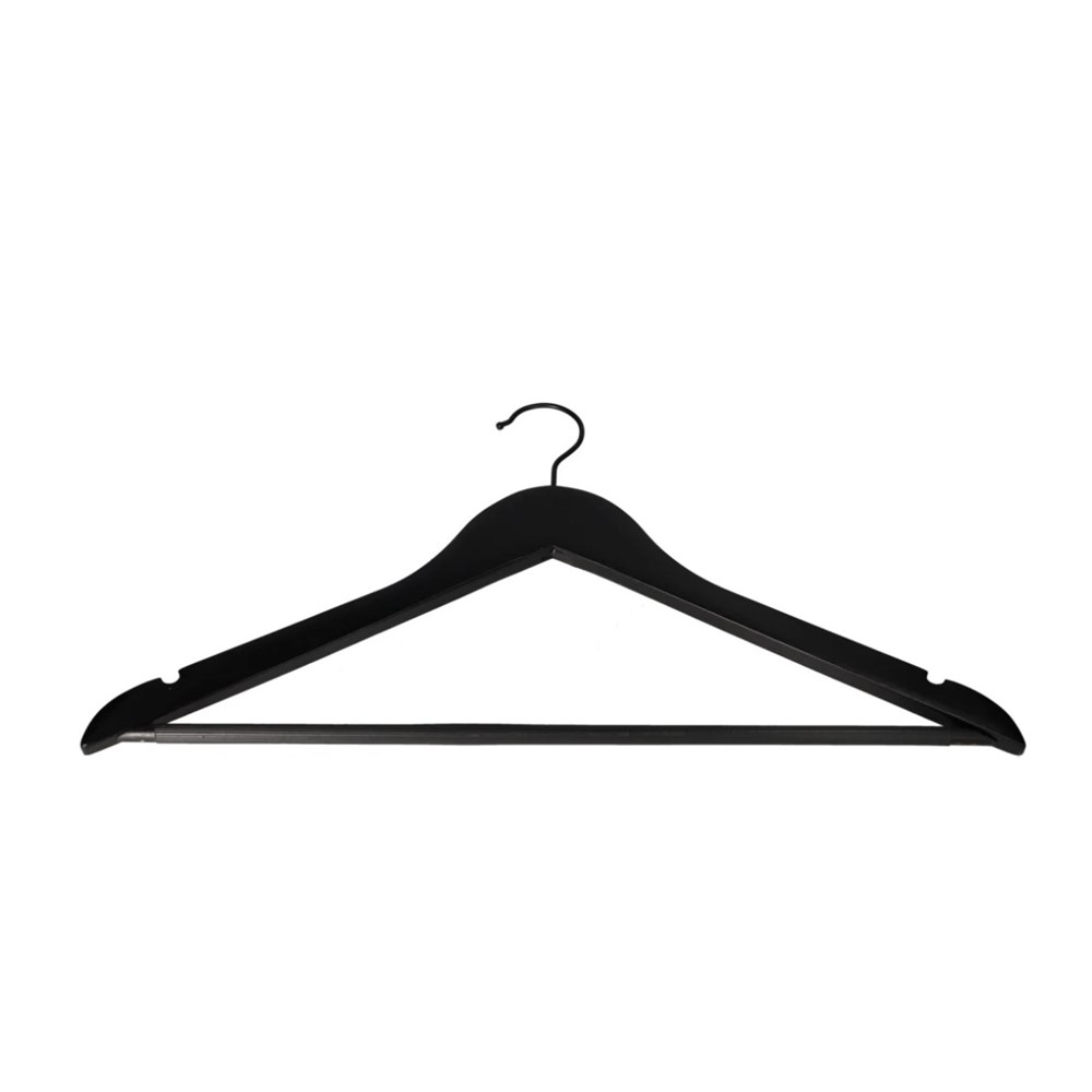 Black Wood Hanger Set (3 Pcs) | Full House Lebanon