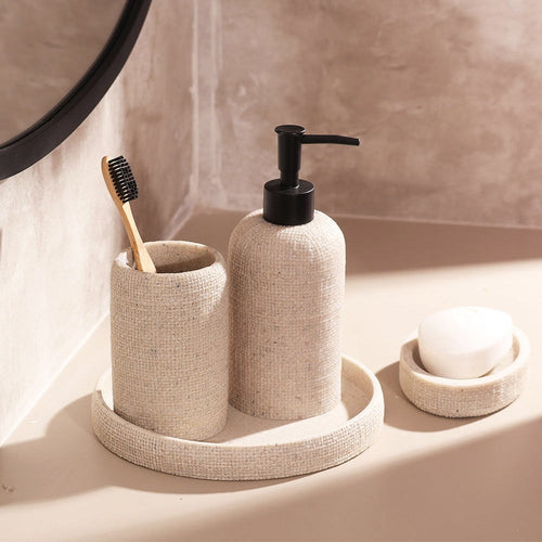 4-Piece Bathroom Accessory Set | Full House Lebanon