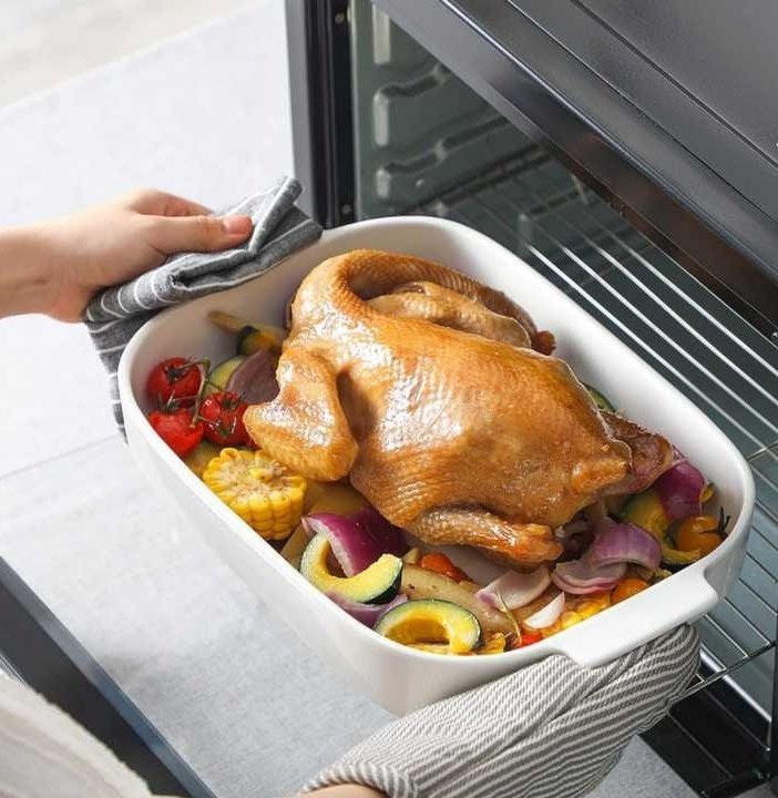 Rectangular Porcelain Casserole - Small | Full House Lebanon