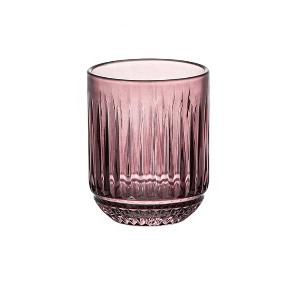 Ridged Glass Tumbler