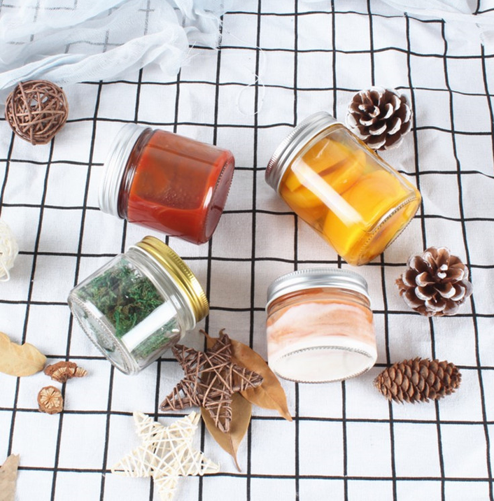 Round Glass Jar - 500 ml | Full House Lebanon