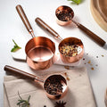 Rose Gold Measuring Cups & Spoons Set (4 Pcs) | Full House Lebanon