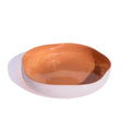 Glossy Serving Glass Bowl - Large, Light Purple | Full House Lebanon