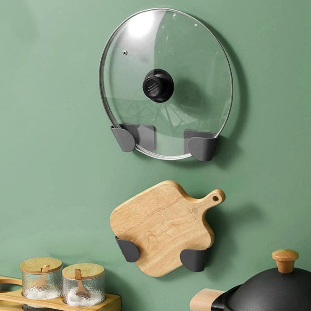 Wall Mounted Pot Lid Holder Set ( 6 Pcs) | Full House Lebanon