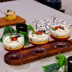 Mini Glass Trifle Bowl Set (4 Pcs) | Full House Lebanon