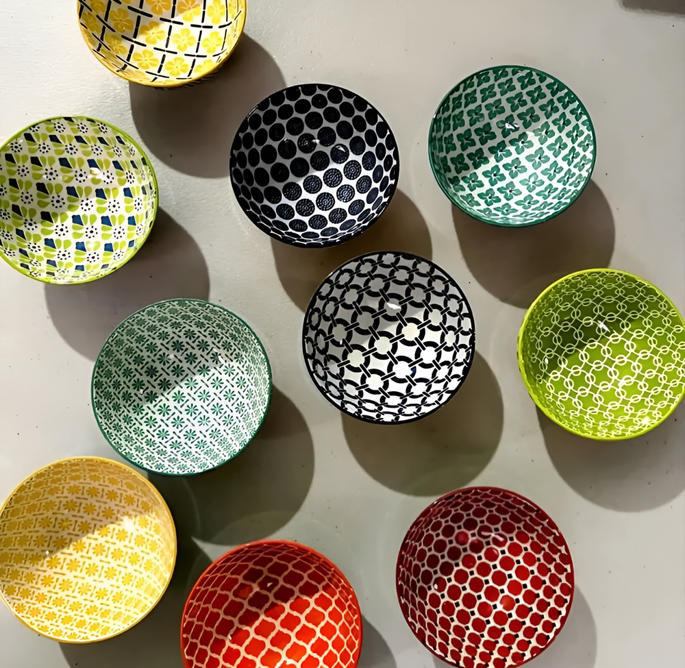 Porcelain Serving Bowls Set (10 Pcs) | Full House Lebanon