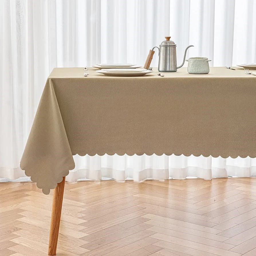 Alas Table Cover - 140 x 220, Off White | Full House Lebanon