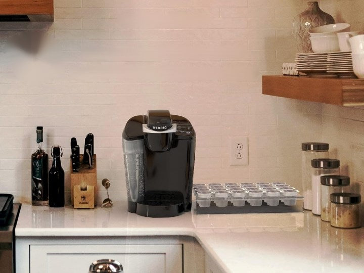 Coffee & Creamer Acrylic Pod Holder (35 Pods) | Full House Lebanon