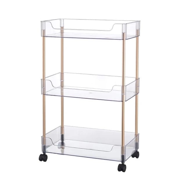 Acrylic Rolling Cart