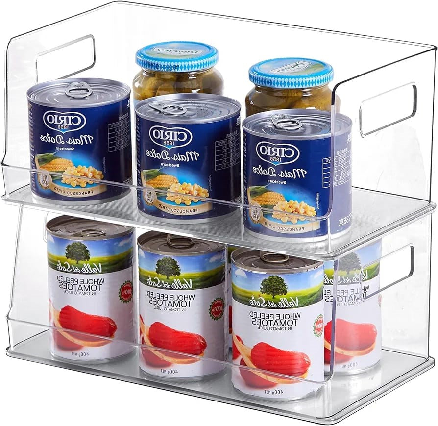 Stackable Acrylic Organizers Set (2 Pcs) | Full House Lebanon