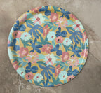Exotic Floral Bamboo Fiber Tray - rectangular | Full House Lebanon