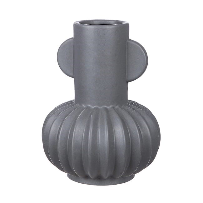 Decor Ceramic Flower Vase - Black | Full House Lebanon