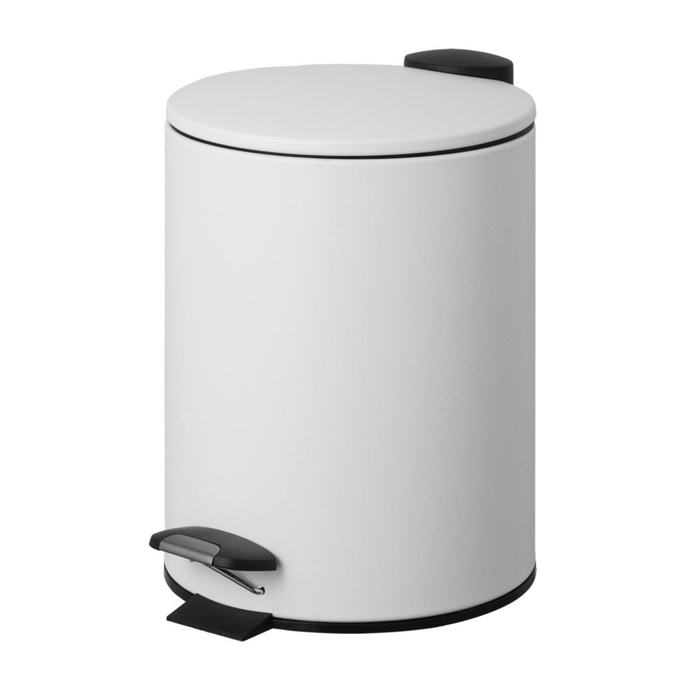 Thin Lid Pedal Dust Bin - 3 L, Black | Full House Lebanon