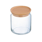 Luminarc Pure Glass Jar with Wooden Lid | Full House Lebanon