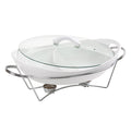 Divided Oval Buffet Server | Full House Lebanon