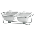 Rectangular Casserole Warmer with Glass Lid | Full House Lebanon