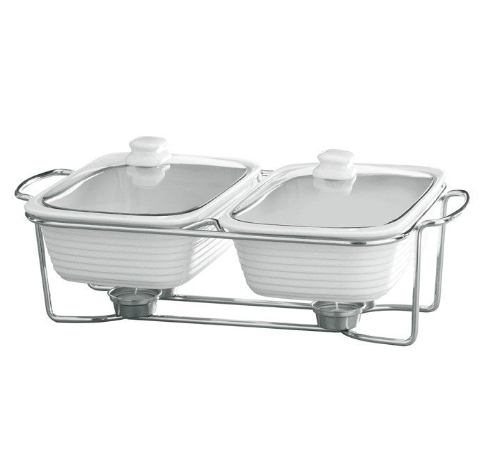 Rectangular Casserole Warmer with Glass Lid | Full House Lebanon