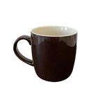 Glossy Porcelain Mug - Brown | Full House Lebanon
