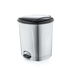 Lotus Pedal Trash Can - 11.5 L, White | Full House Lebanon
