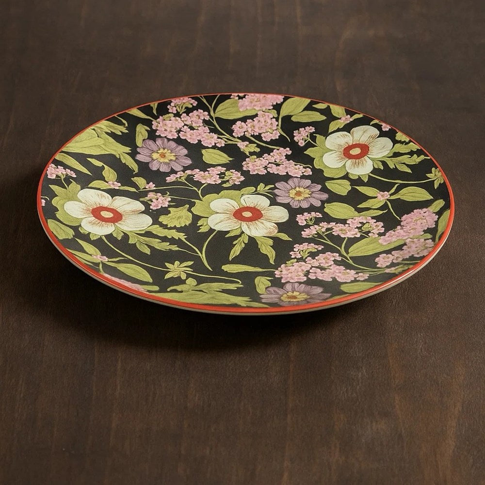 Spring Floral Dessert Plate | Full House Lebanon
