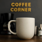 Porcelain Mug - Light Blue | Full House Lebanon