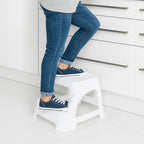 Two Step Stool - Large, Grey | Full House Lebanon