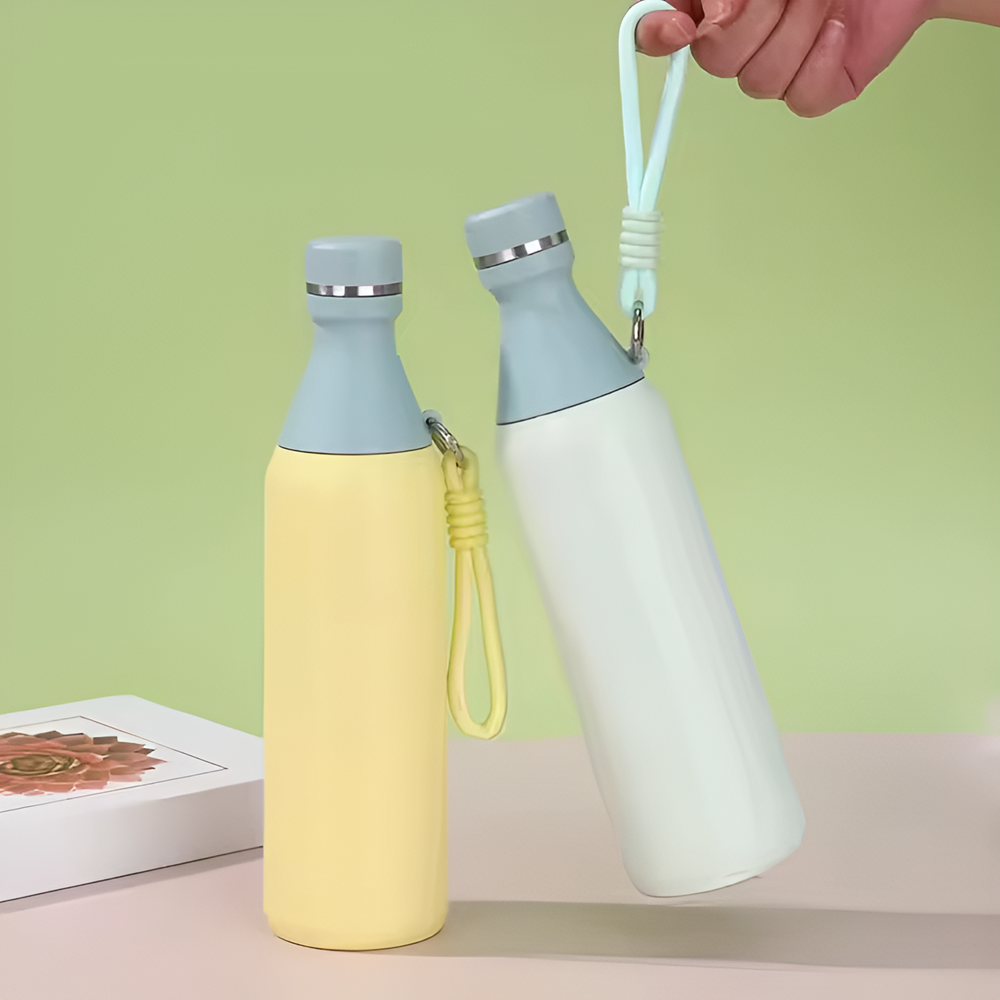 Pastel Insulated Water Bottle - White | Full House Lebanon