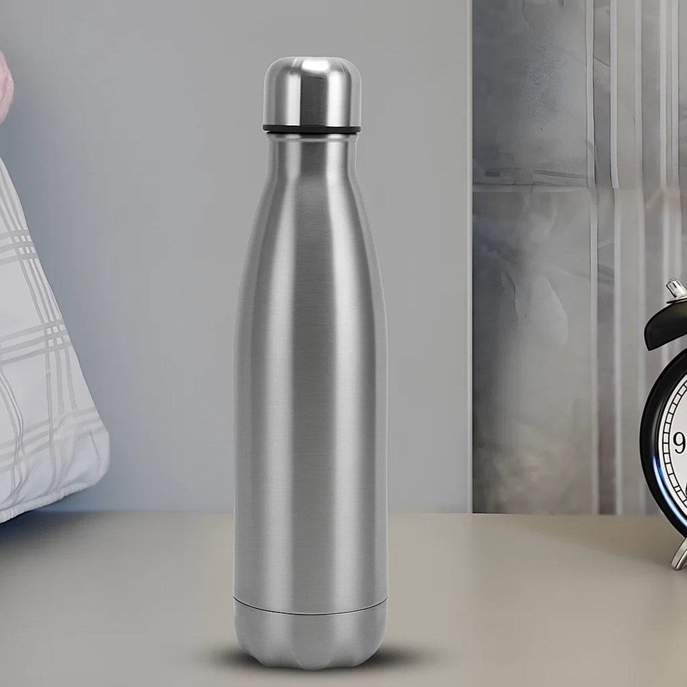 Stainless Steel Vacuum Insulated Bottle - 750 ml, White | Full House Lebanon
