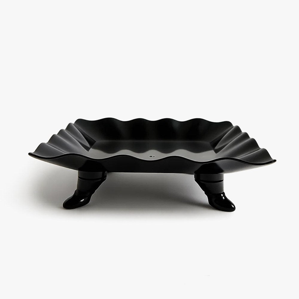 Plastic Wavy Pedestal Stand - Light Pink | Full House Lebanon