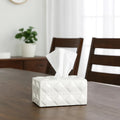 Geometric Ceramic Tissue Box - Black | Full House Lebanon