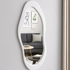 Asymmetrical Wall Mirror - Black | Full House Lebanon