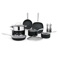 Non-stick Cookware Set (12 Pcs) - White | Full House Lebanon
