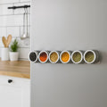 6 Magnetic Jar Spice Rack | Full House Lebanon